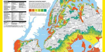 Manhattan flood zone map